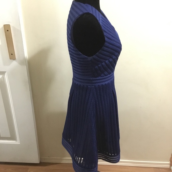 NWOT Gorgeous Pink Martini royal blue lace dress - Picture 3 of 15